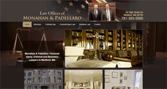 Desktop Screenshot of monahanandpadellaro.com